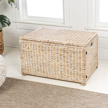 Anada Handwoven Wicker Weave Storage Trunk