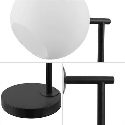 Charles Contemporary Modern Metal/Marble LED Table Lamp