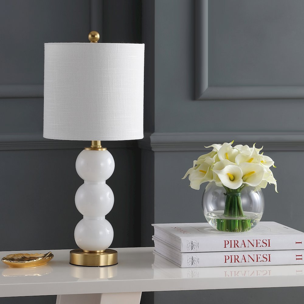 February Glassmetal Led Table Lamp