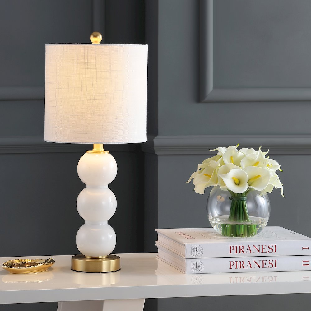 February Glassmetal Led Table Lamp