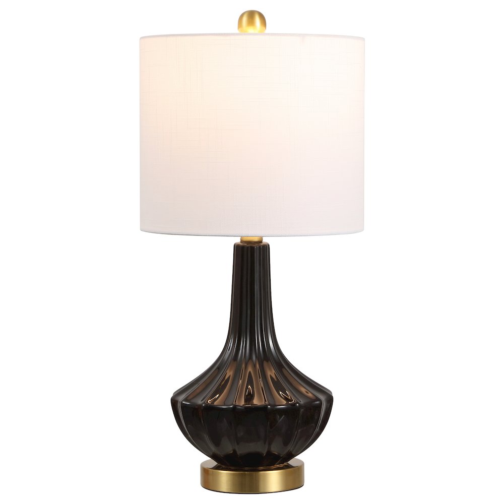 Parker Ceramic/Metal Gourd LED Table Lamp