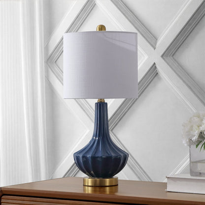 Parker Ceramic/Metal Gourd LED Table Lamp