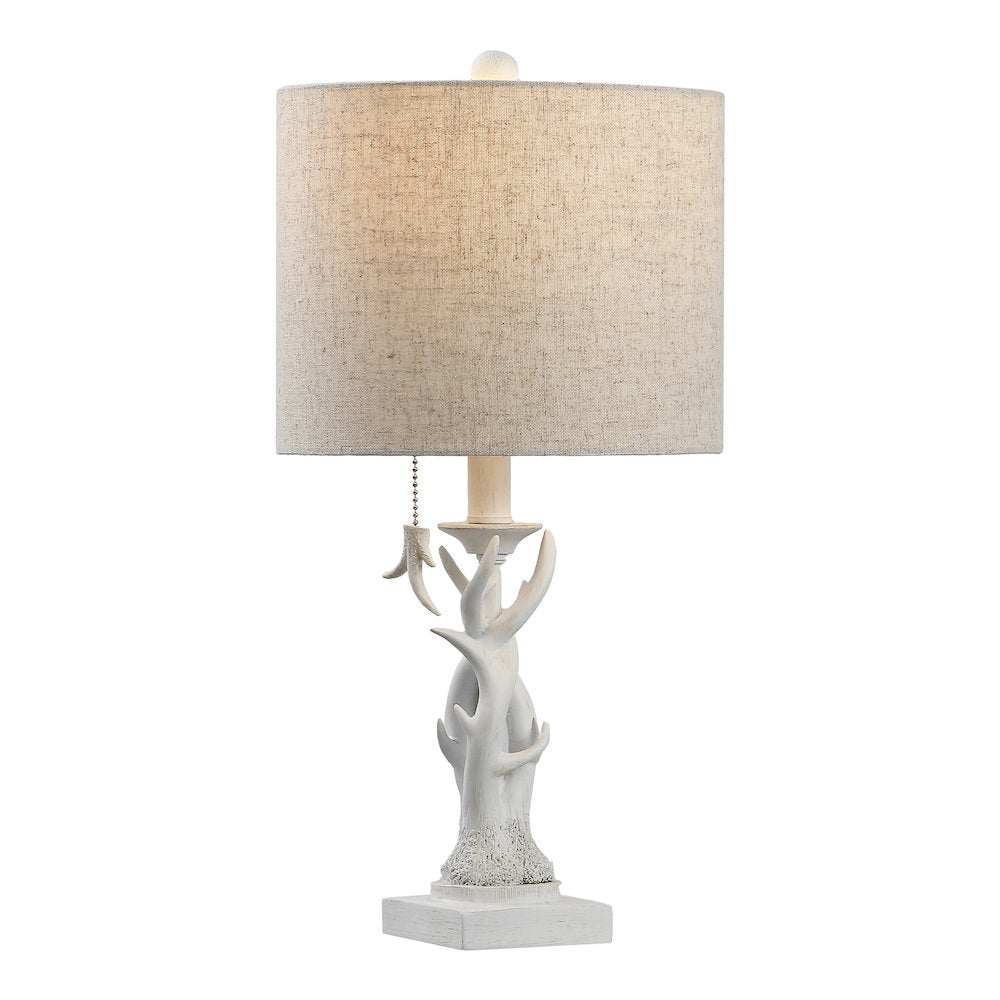 Gaston Resin Mini LED Table Lamp Antique