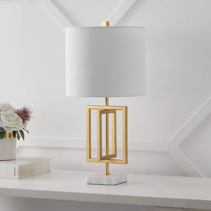 Anya Metal/Marble Led Table Lamp