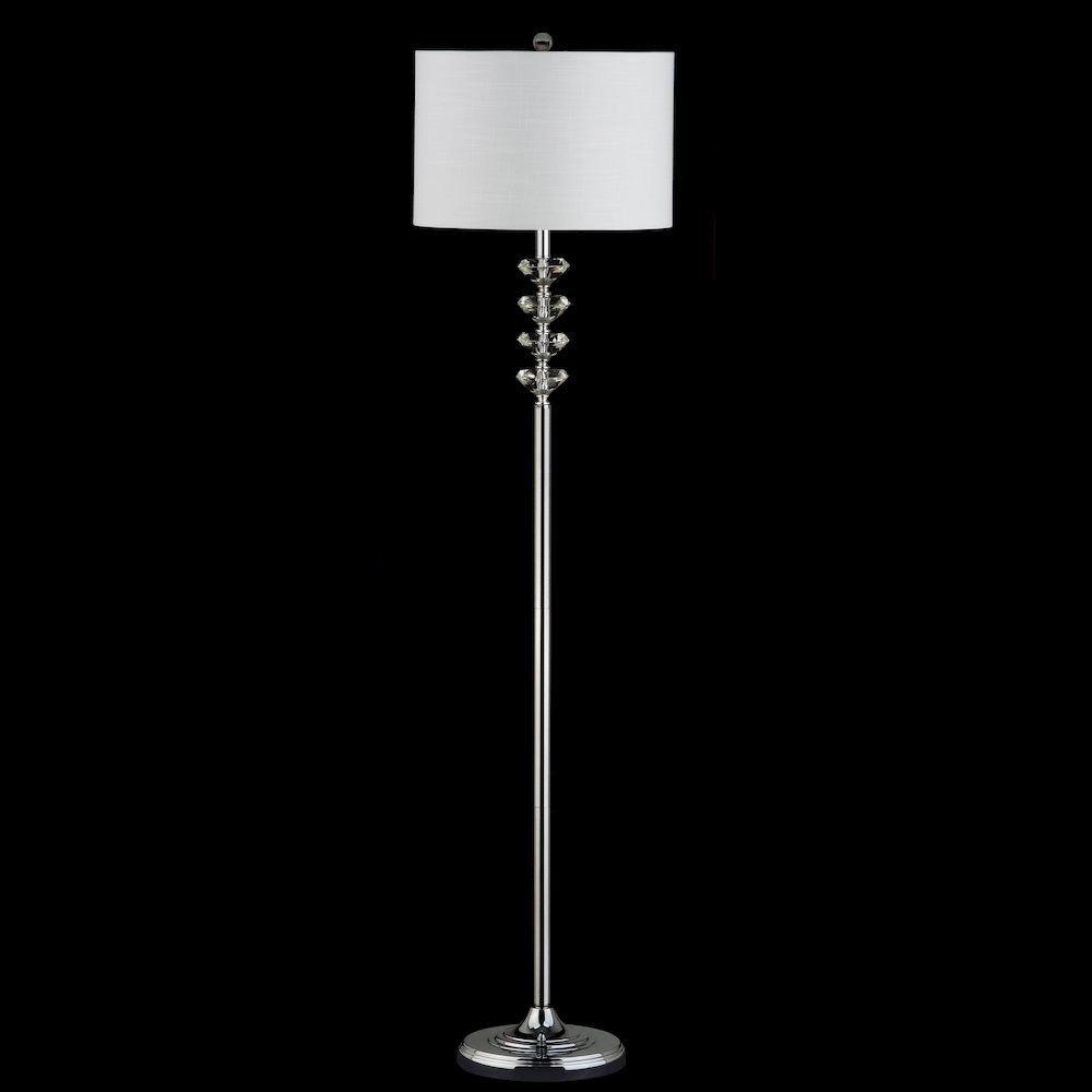 Mia Crystal/Metal Led Floor Lamp