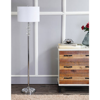 Mia Crystal/Metal Led Floor Lamp
