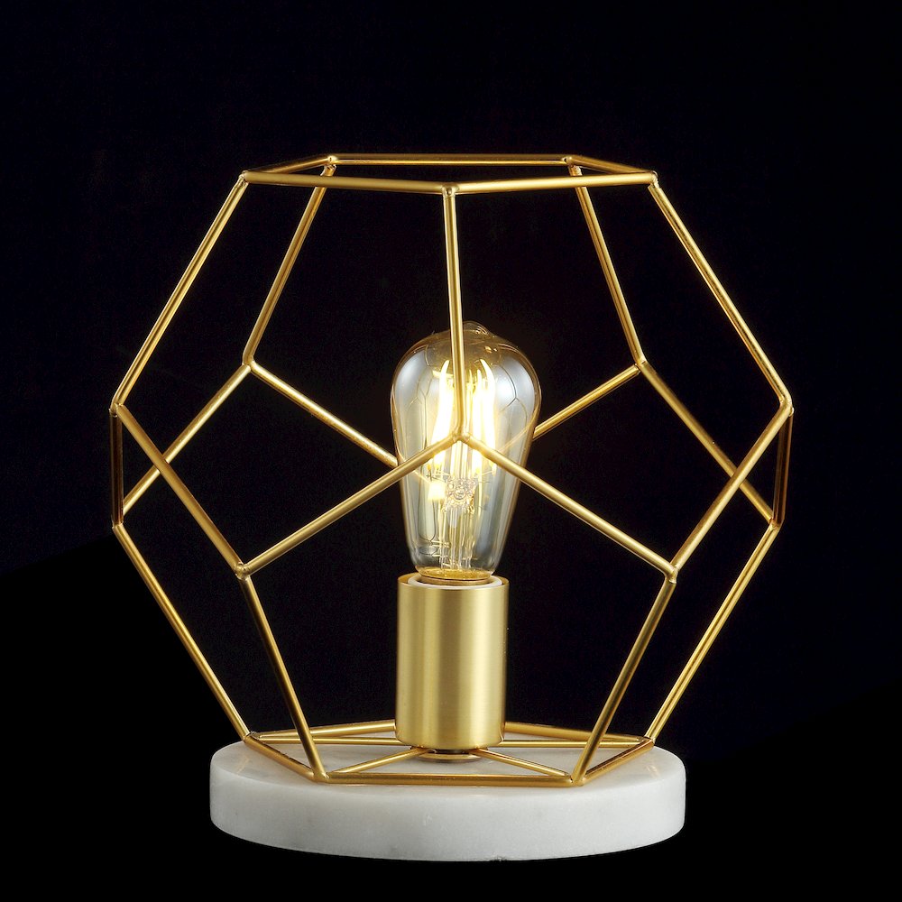 James Metal/Marble Led Table Lamp