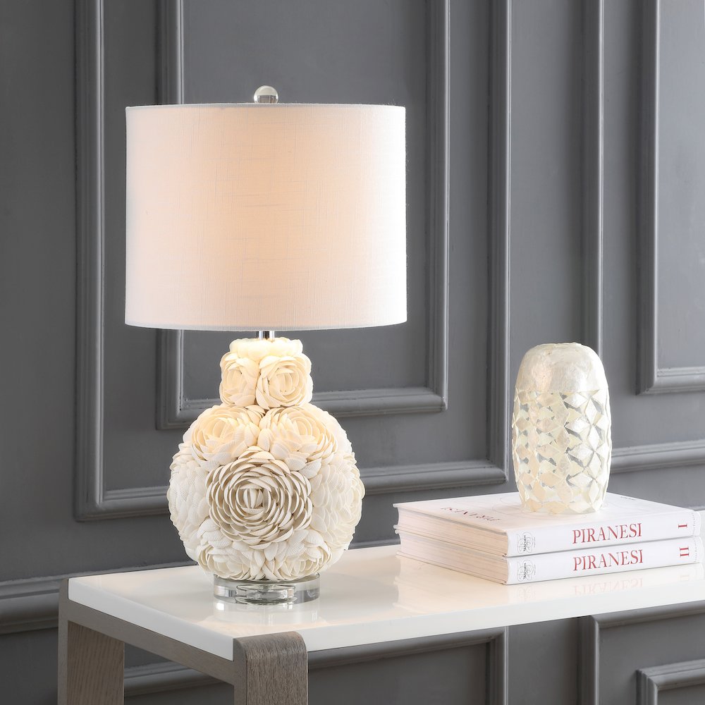 Seashell Rosette Led Table Lamp