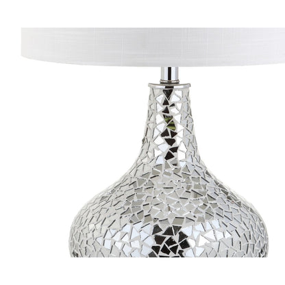 Emilia Mirrored Mosaic Led Table Lamp