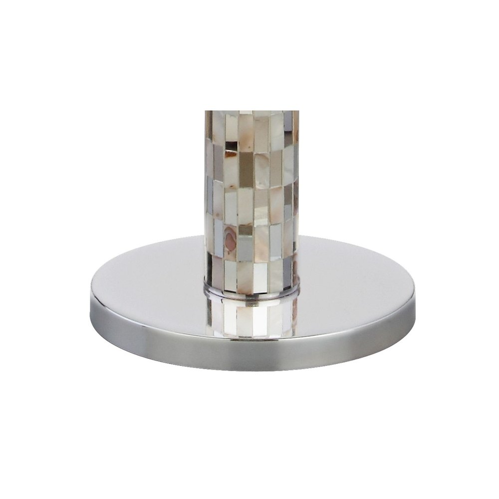 Liam Seashell Mosaic Led Floor Lamp