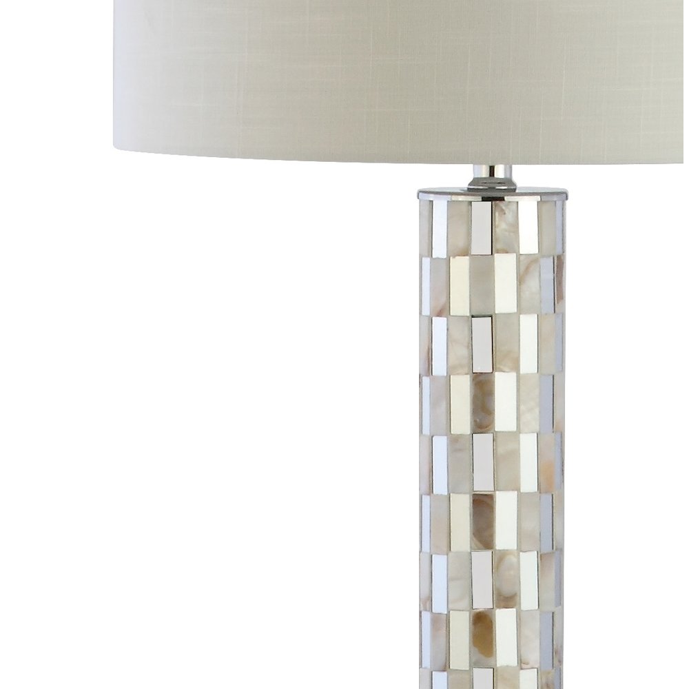 Liam Seashell Mosaic Led Floor Lamp