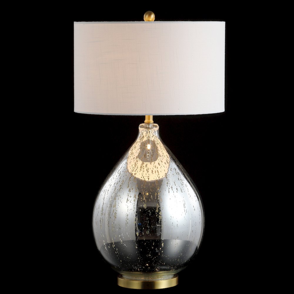 Sasha Glassmetal Led Table Lamp