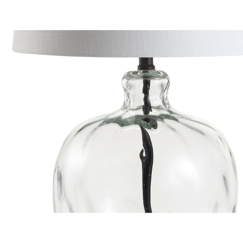 Rae Glassmetal Led Table Lamp