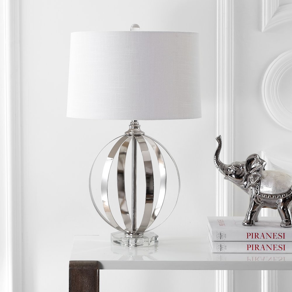 Logan Metal Orb Led Table Lamp