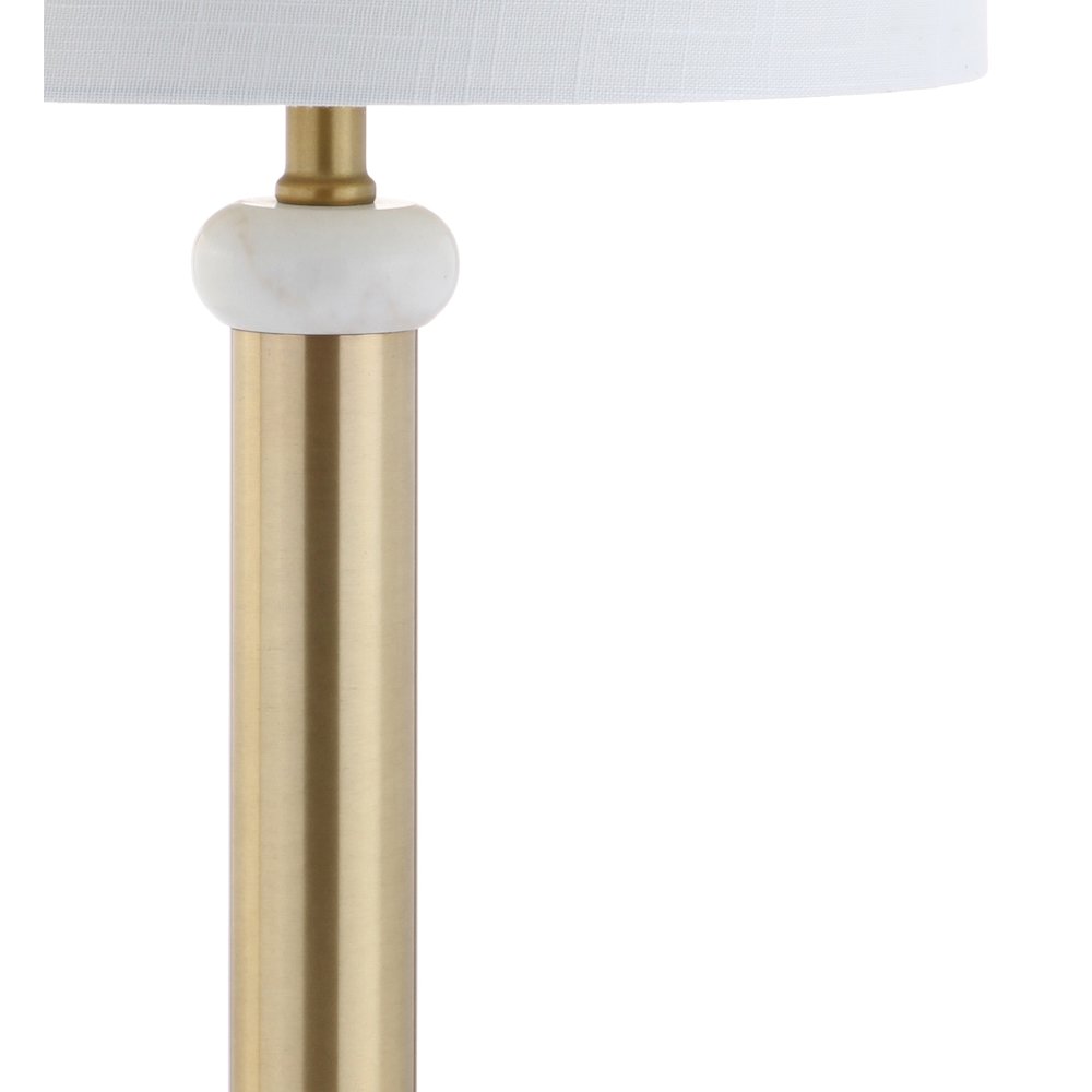 Gregory Metal/Marble Led Table Lamp