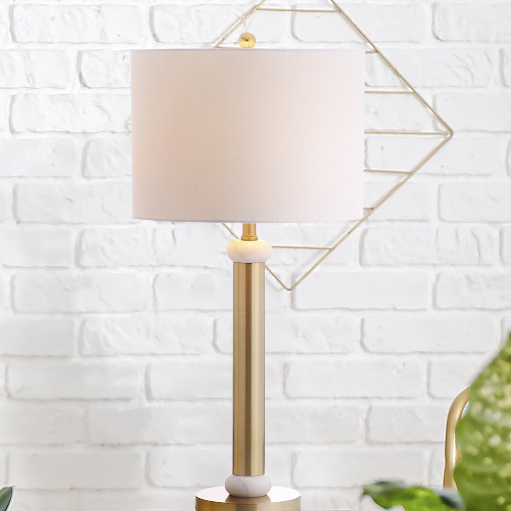 Gregory Metal/Marble Led Table Lamp