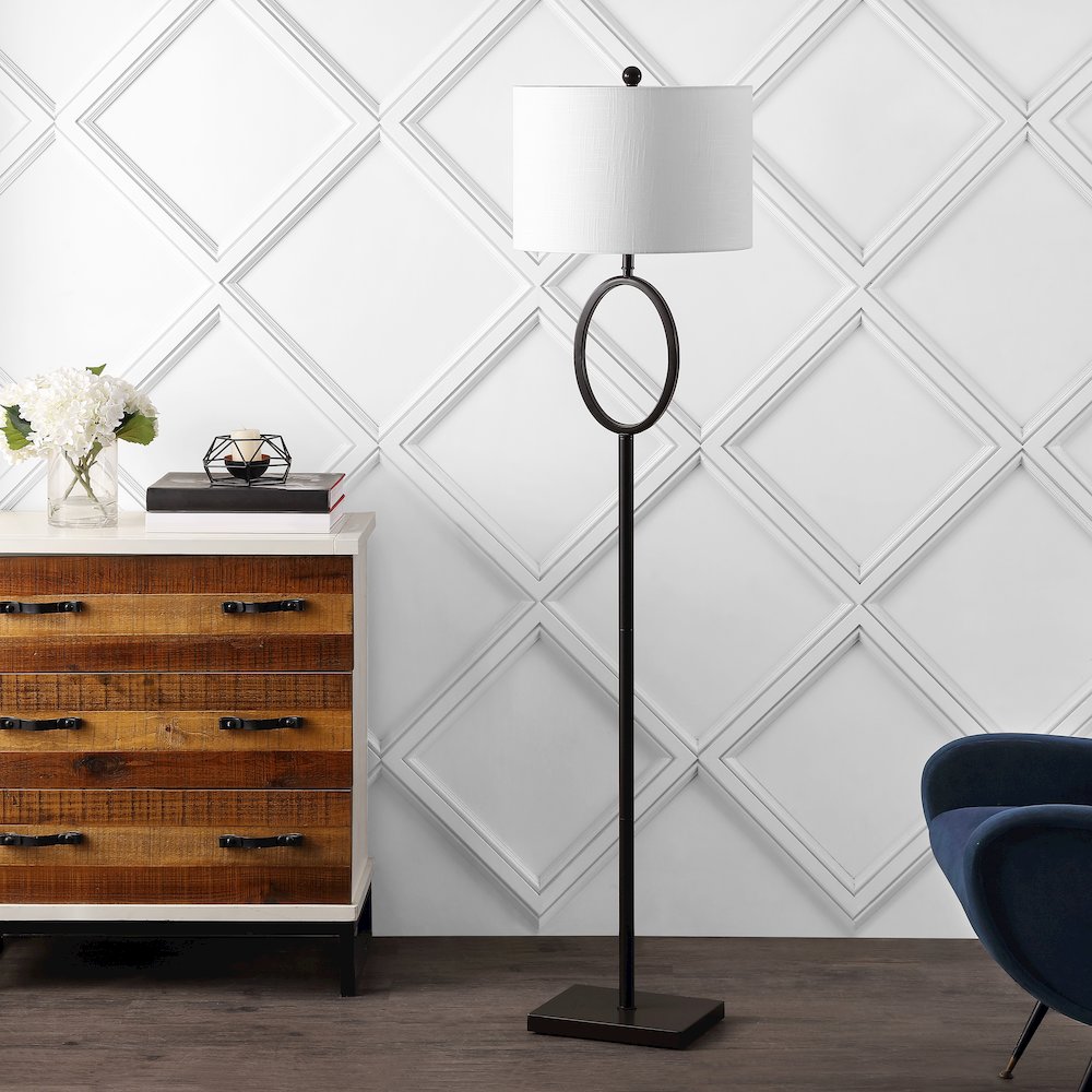 April Metal Led Floor Lamp