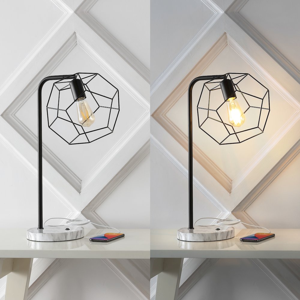 Penta Industrial Farmhouse Head Adjustable Iron Led Task Lamp