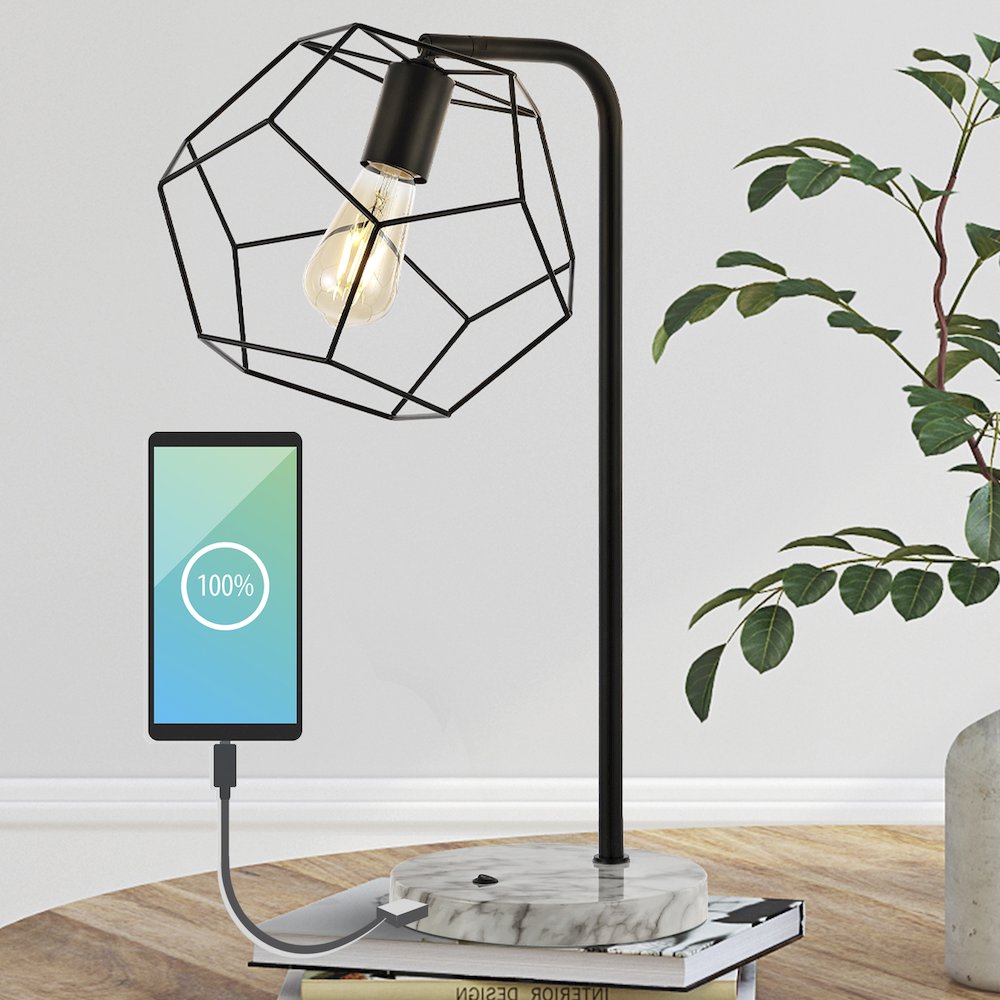 Penta Industrial Farmhouse Head Adjustable Iron Led Task Lamp