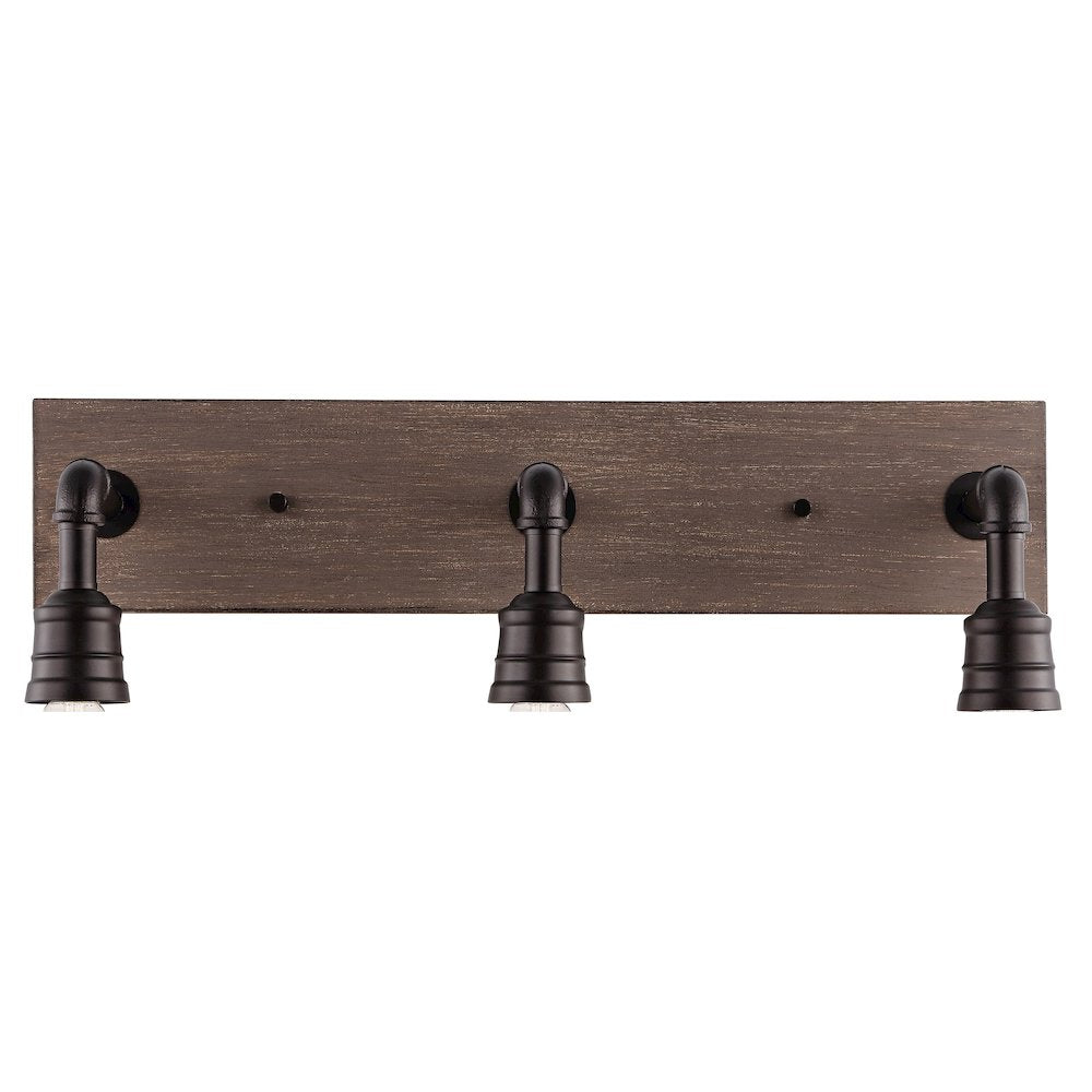 Corbett Rustic Farmhouse Iron Led Vanity