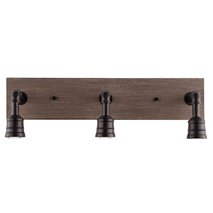 Corbett Rustic Farmhouse Iron Led Vanity