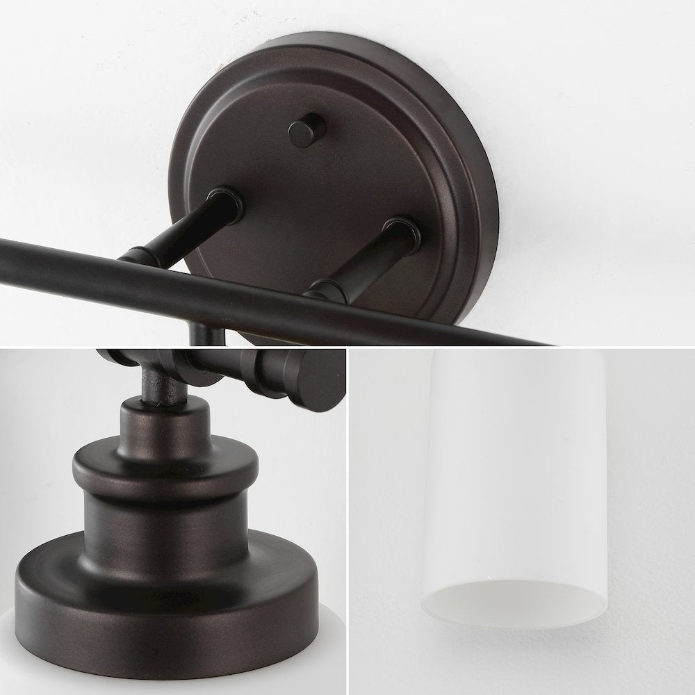 Egan 3-Light Classic Cottage Vanity Light
