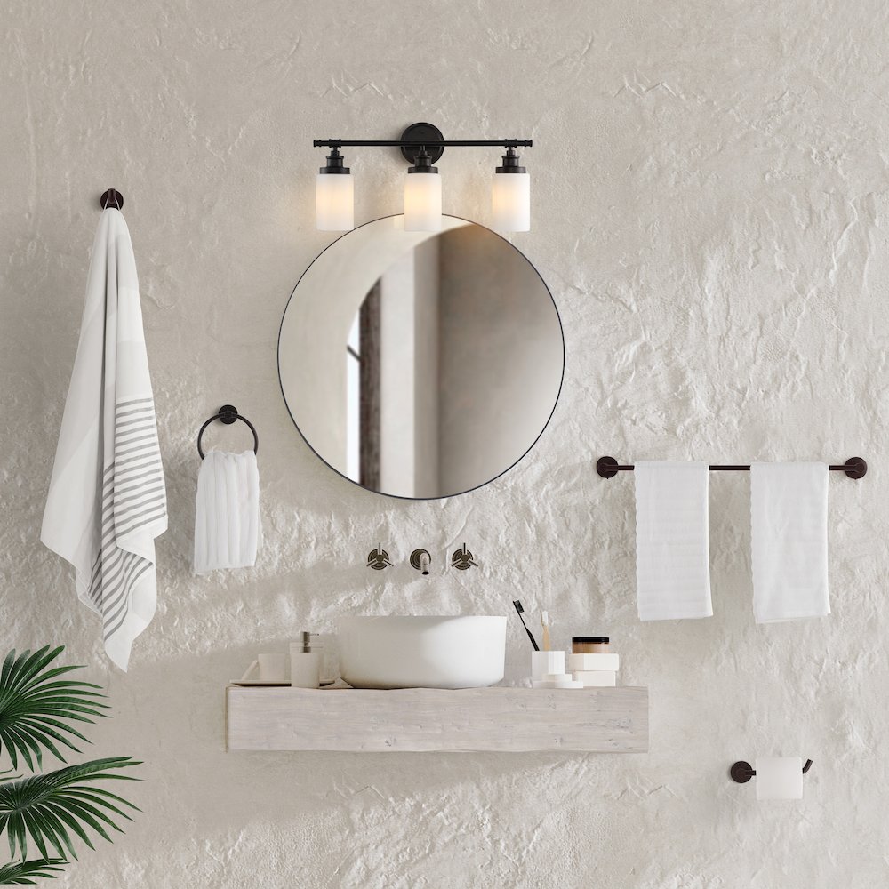 Egan 3-Light Classic Cottage Vanity Light