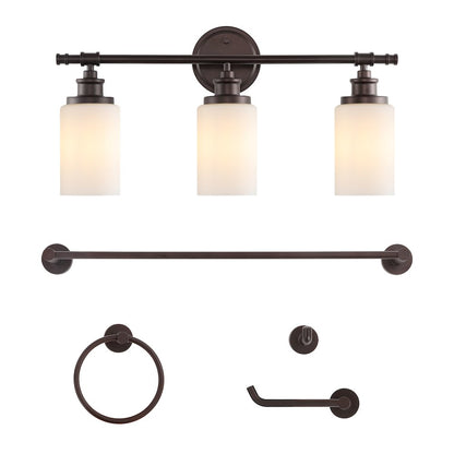 Egan 3-Light Classic Cottage Vanity Light