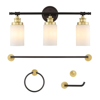 Egan 3-Light Classic Cottage Vanity Light