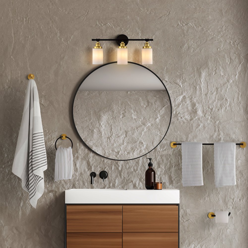 Egan 3-Light Classic Cottage Vanity Light