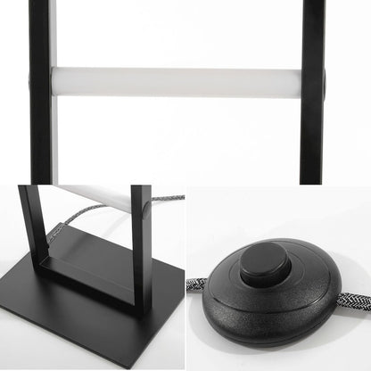 Ivan Minimalist Modern Iron Ladder Dimmable Integrated Led Floor Lamp