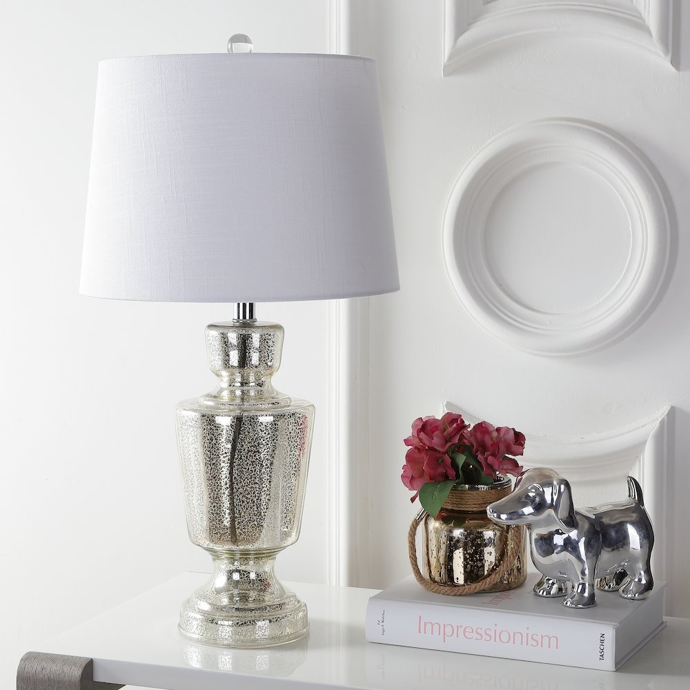 Olivia Glass Led Table Lamp