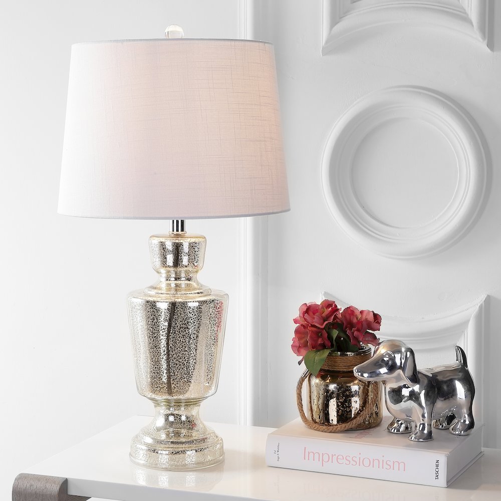 Olivia Glass Led Table Lamp