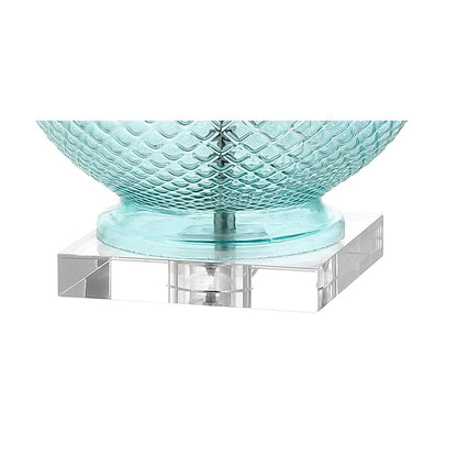 Estelle Glass And Crystal Led Table Lamp