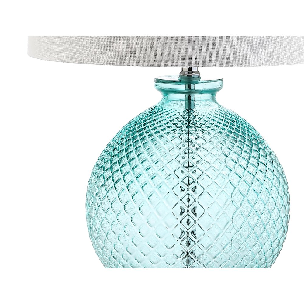 Estelle Glass And Crystal Led Table Lamp