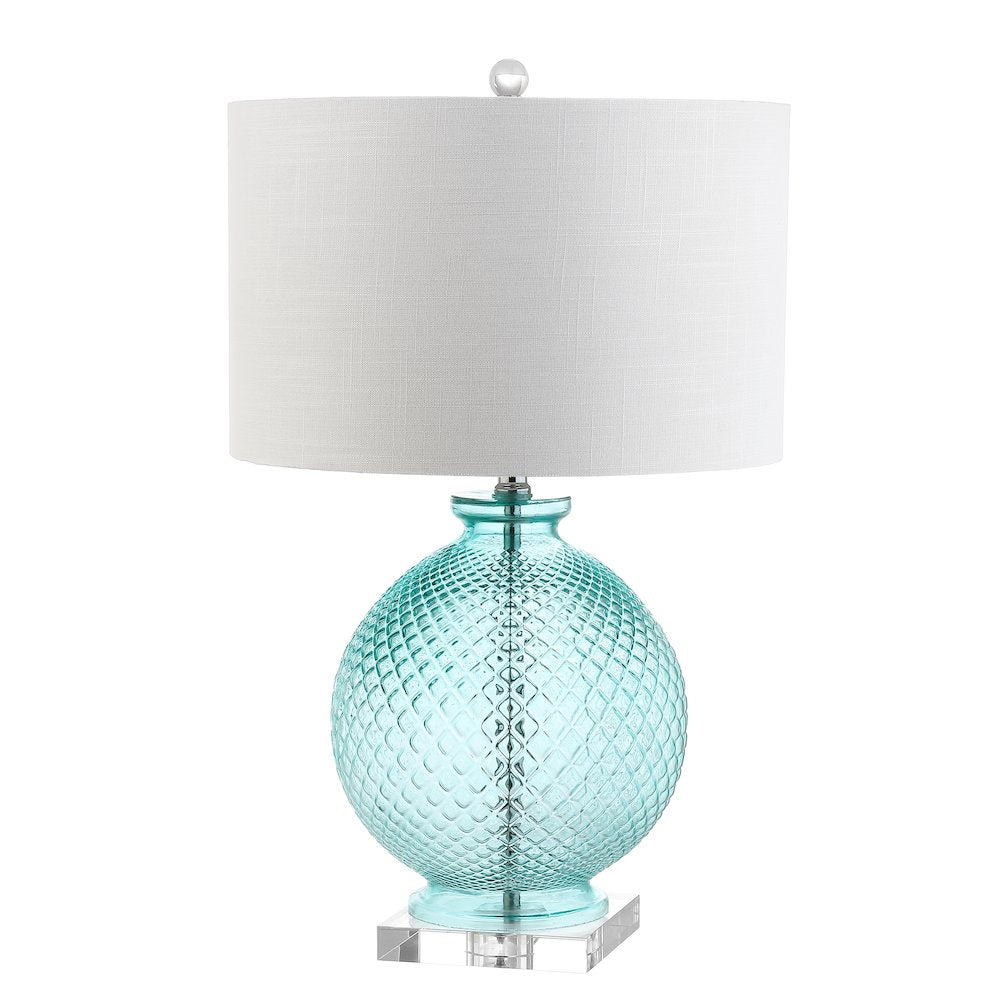 Estelle Glass And Crystal Led Table Lamp
