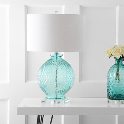 Estelle Glass And Crystal Led Table Lamp