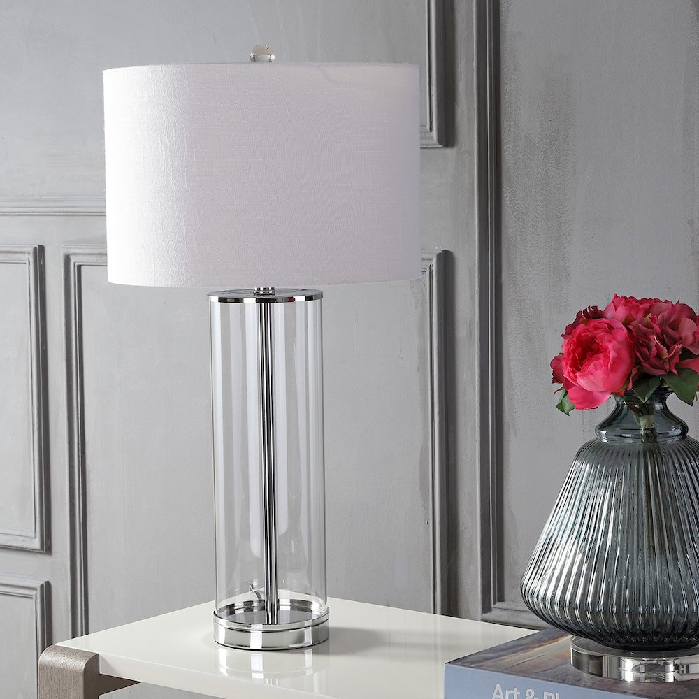 Collins Glass Led Table Lamp