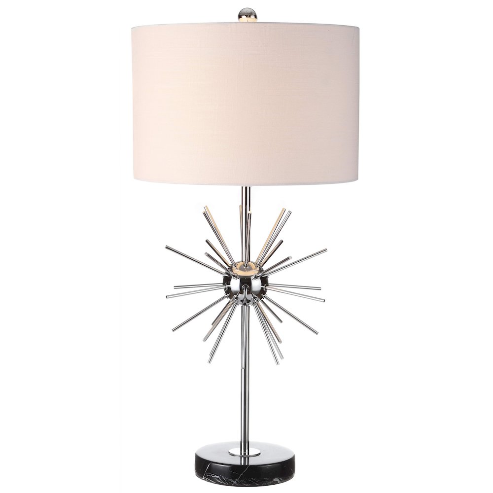 Aria Metal/Marble Led Table Lamp (Set Of 2)