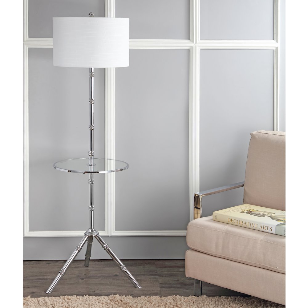 Hall Metal Led End Table Floor Lamp