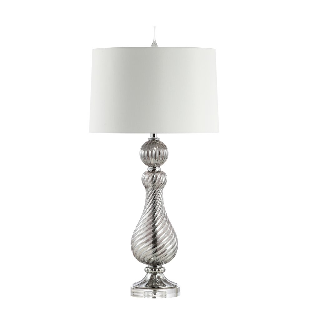 Murano Swirled Crystalglass Led Table Lamp