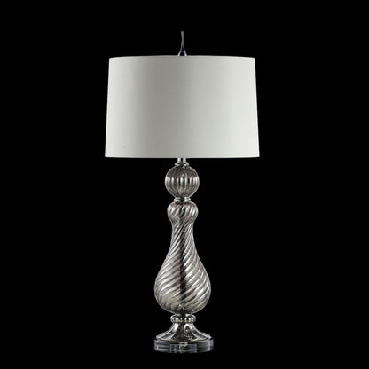 Murano Swirled Crystalglass Led Table Lamp