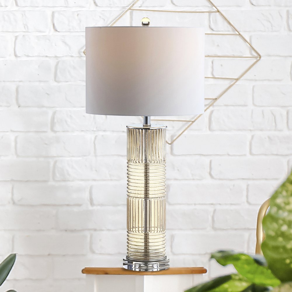 Genevieve Glasscrystal Led Table Lamp