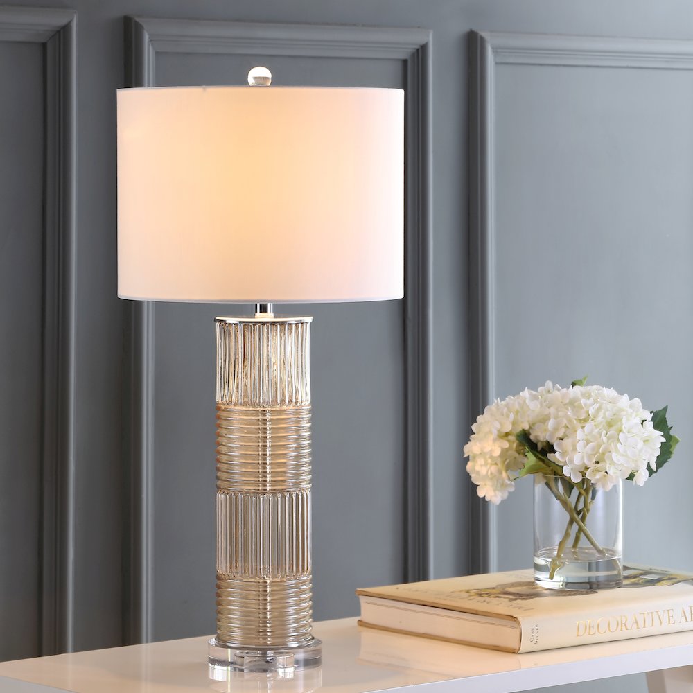 Genevieve Glasscrystal Led Table Lamp