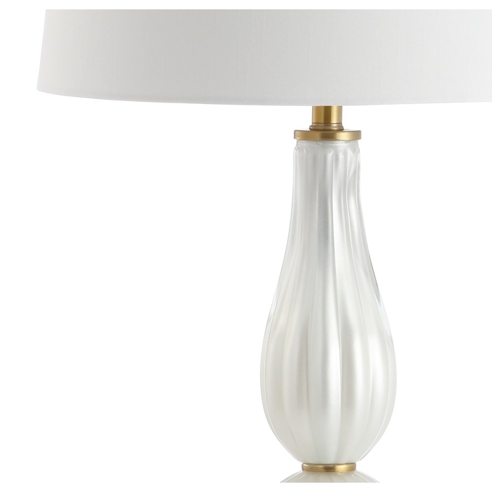 Maddie Glassmetal Led Table Lamp