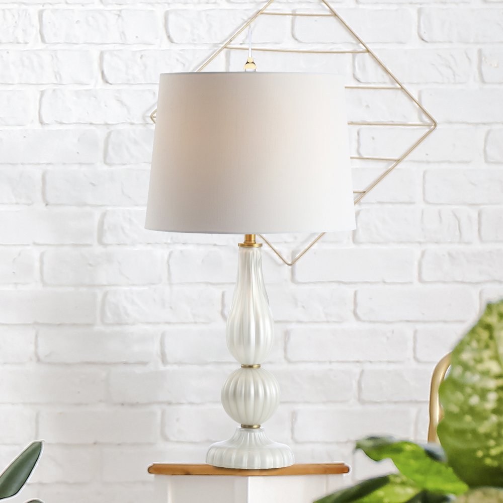 Maddie Glassmetal Led Table Lamp