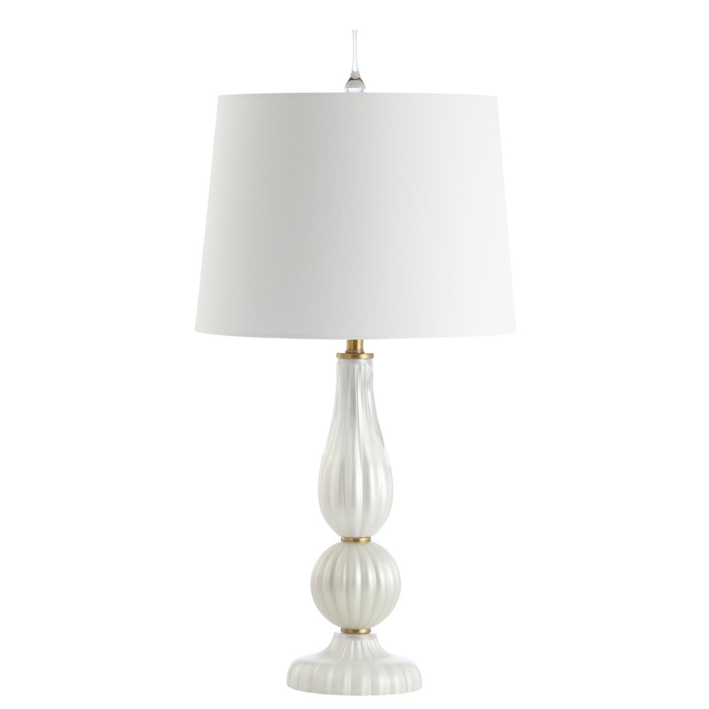 Maddie Glassmetal Led Table Lamp