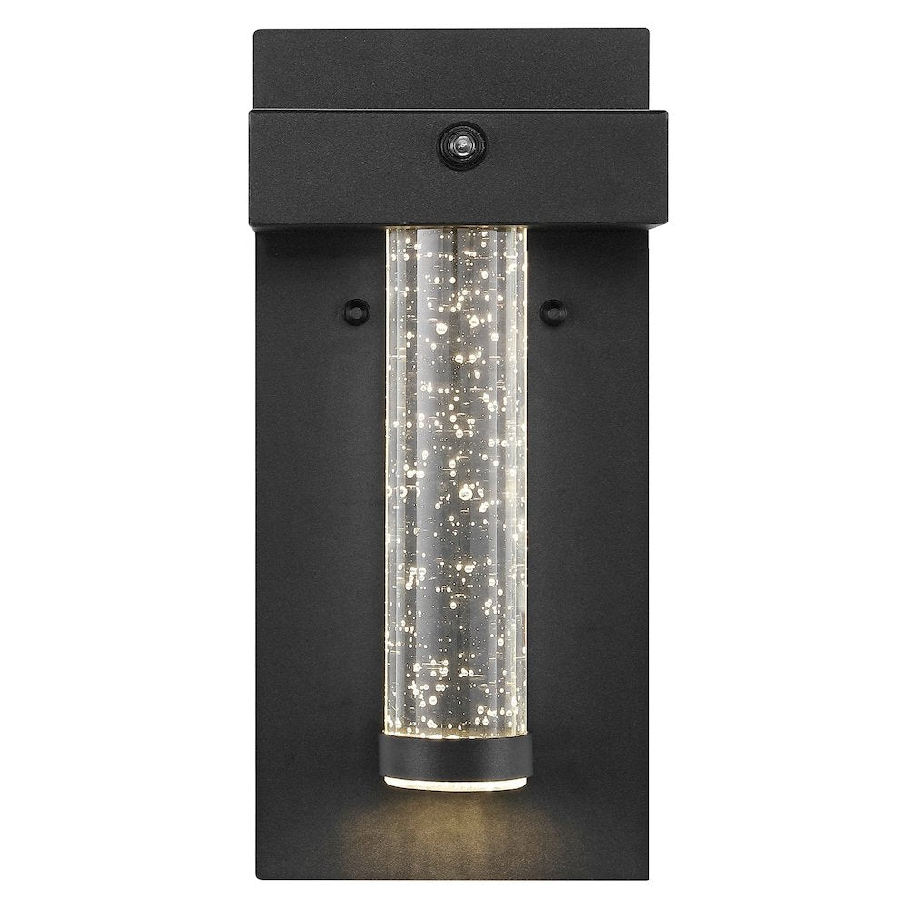Horizone Minimalist Industrial Iron/Glass Seeded Glass