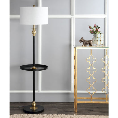 Evans Metal Led End Table Floor Lamp