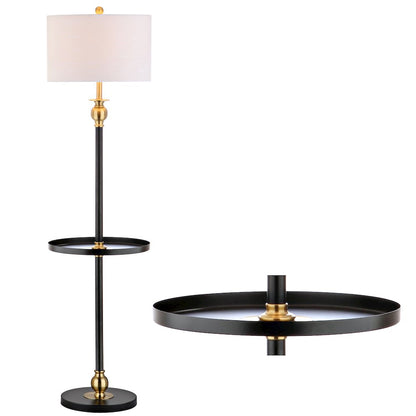Evans Metal Led End Table Floor Lamp